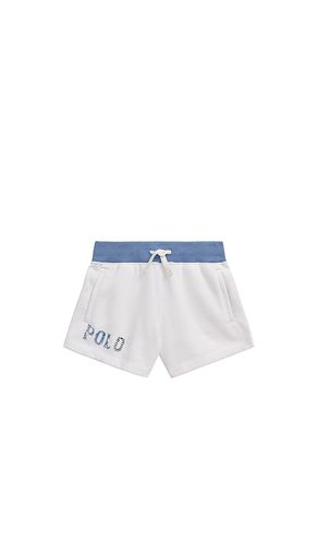 Kids Polo Logo Athletic Short in White. - size 2 (also in 3, 4, 5, 6) - Polo Ralph Lauren - Modalova