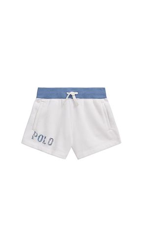 Kids Polo Logo Athletic Short in White. - size 4 (also in 5) - Polo Ralph Lauren - Modalova