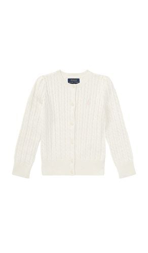 Kids Cable-Knit Cardigan in Ivory. - size 2 (also in 4) - Polo Ralph Lauren - Modalova