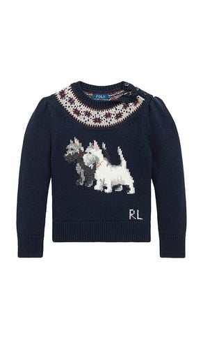 Kids Dog Yoke Sweater in . - size 2 (also in 3, 4, 5, 6) - Polo Ralph Lauren - Modalova