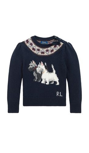 Kids Dog Yoke Sweater in . - size 2 (also in 4, 5, 6) - Polo Ralph Lauren - Modalova