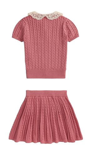 SET CABLE-KNIT COLLARED in . Größe 2. Also in 3, 4, 5, 6, 6X - Polo Ralph Lauren - Modalova