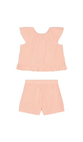 Sleeveless Madras Ruffle Shirt With Short in . Size 2. Also in 4, 5 - Polo Ralph Lauren - Modalova
