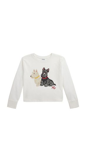 Kids Dog Graphic Tee in White. - size 2 (also in 3, 4, 6) - Polo Ralph Lauren - Modalova