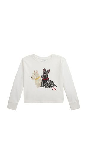 Kids Dog Graphic Tee in White. - size 3 (also in 4) - Polo Ralph Lauren - Modalova