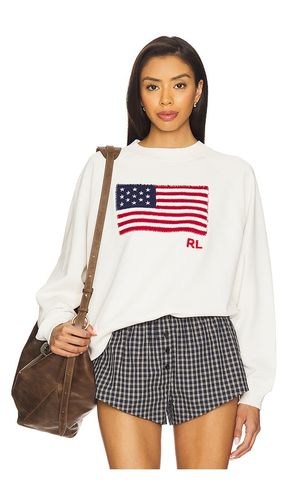 Loopback Crew Sweatshirt in Ivory. - size L (also in M, S, XS) - Polo Ralph Lauren - Modalova