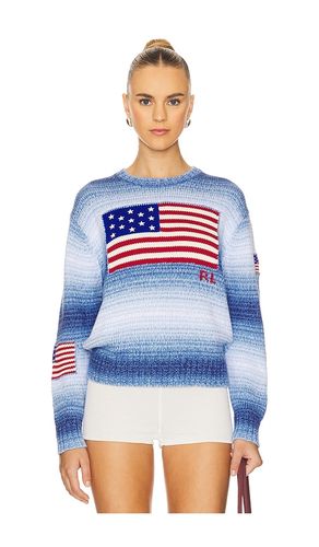 Flag Ombre Cotton Sweater in . - size L (also in M, S, XL, XS) - Polo Ralph Lauren - Modalova