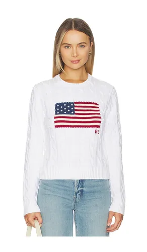 Cotton Crewneck Pullover Sweater in White. - size L (also in S, XL, XXL) - Polo Ralph Lauren - Modalova