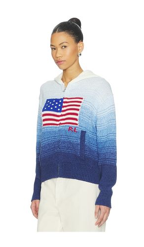 Long Sleeve Hooded Jacket in Blue. - size L (also in S) - Polo Ralph Lauren - Modalova
