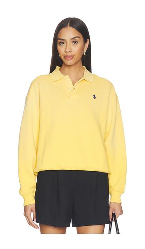 Arctic Fleece Polo Sweatshirt in Yellow. - size L (also in M) - Polo Ralph Lauren - Modalova
