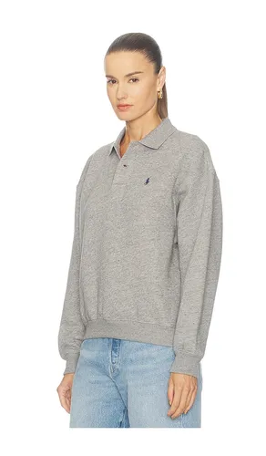 Fleece Polo Long Sleeve Sweater in . Size L. Also in M - Polo Ralph Lauren - Modalova