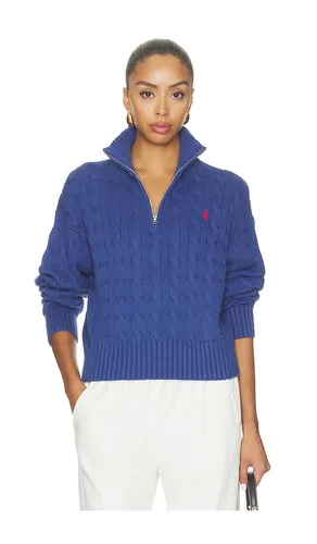 Cotton Long Sleeve Pullover in Blue. - size L (also in M, XL) - Polo Ralph Lauren - Modalova