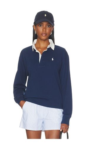 Knit Collar Pullover in Navy. - size L (also in M, XL) - Polo Ralph Lauren - Modalova