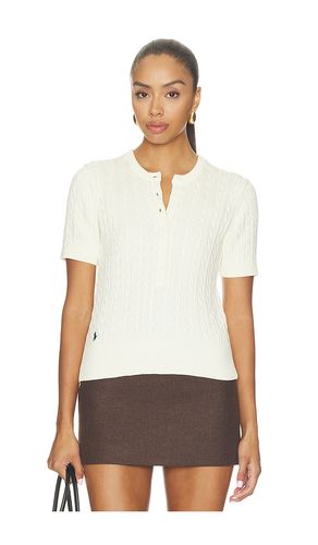 HENLEY-PULLOVER AUS BAUMWOLLE MIT KURZEN ÄRMELN in . Größe L. Also in XL - Polo Ralph Lauren - Modalova