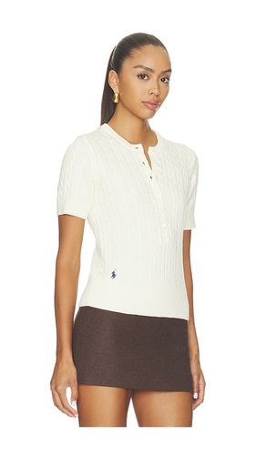 HENLEY-PULLOVER AUS BAUMWOLLE MIT KURZEN ÄRMELN in . Größe L. Also in XL - Polo Ralph Lauren - Modalova