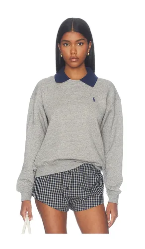 Arctic Fleece Collared Sweatshirt in Grey. - size L (also in M, S, XL, XS) - Polo Ralph Lauren - Modalova