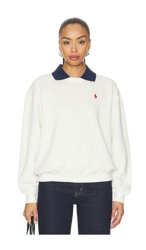 Arctic Fleece Collared Sweatshirt in White. - size L (also in S, XL, XS) - Polo Ralph Lauren - Modalova