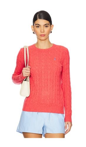 Julianna Long Sleeve Pullover in Coral. - size S (also in XL, XS, XXS) - Polo Ralph Lauren - Modalova