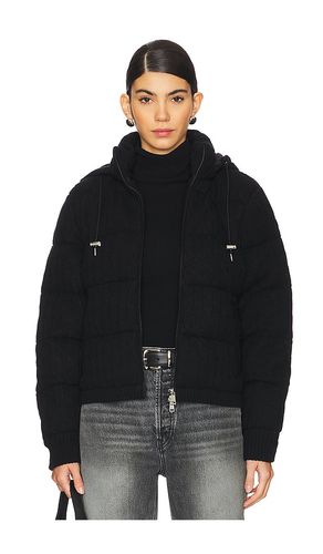 Cable-knit Hooded Down Coat in Black. - size M (also in S, XL, XS, XXS) - Polo Ralph Lauren - Modalova