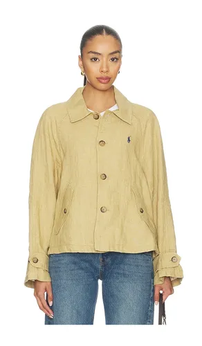 Linen Windbreaker Jacket in . Size L. Also in M - Polo Ralph Lauren - Modalova