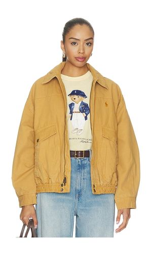 Cotton Canvas Bomber Jacket in . Size L. Also in M - Polo Ralph Lauren - Modalova