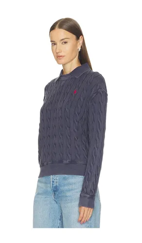 OBERTEIL POLO KNIT COLLAR POLO in . Größe L. Also in M, S, XL - Polo Ralph Lauren - Modalova