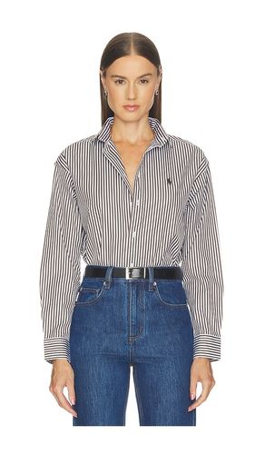 Cotton Long Sleeve Blouse in Brown. - size L (also in M, XL) - Polo Ralph Lauren - Modalova