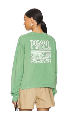 Logo Jersey Long-sleeve Graphic Tee in Green. - size L (also in M, S, XS) - Polo Ralph Lauren - Modalova