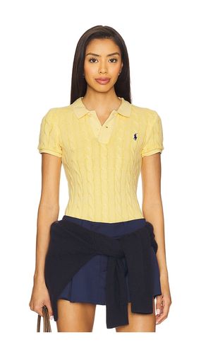 Short Sleeve Polo in Yellow. - size L (also in M, S, XL) - Polo Ralph Lauren - Modalova