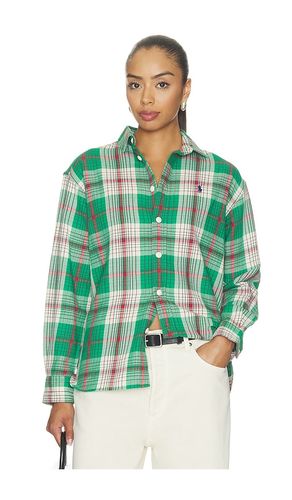 Twill Long Sleeve Collared Sport Shirt in . Size M. Also in S, XL - Polo Ralph Lauren - Modalova