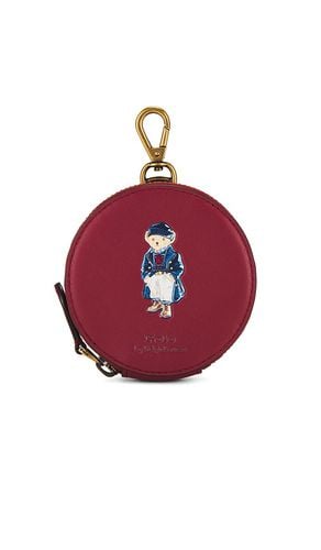 Leather Coin Purse in Red - Polo Ralph Lauren - Modalova