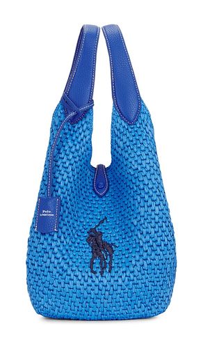 Viscose Raffia Medium Tote in - Polo Ralph Lauren - Modalova