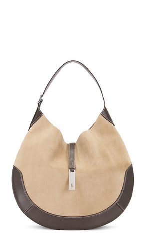 Suede Medium Leather Shoulder Bag in - Polo Ralph Lauren - Modalova