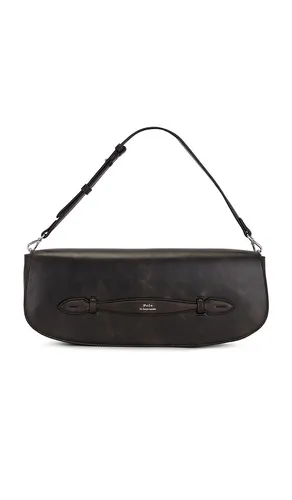 Distressed Leather Clutch in - Polo Ralph Lauren - Modalova