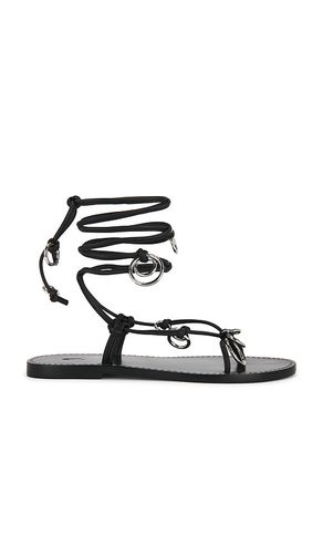 Leather Ring Wrap Flat Sandals in . - size 7.5 (also in 8) - Polo Ralph Lauren - Modalova