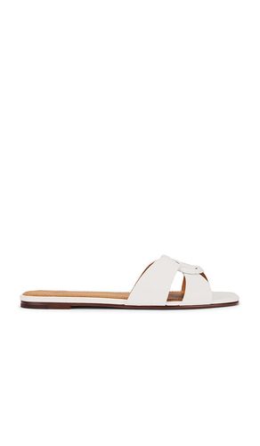 Shiny Drum Pebble Sandal in White. - size 10 (also in 6.5, 7, 7.5, 8, 9) - Polo Ralph Lauren - Modalova