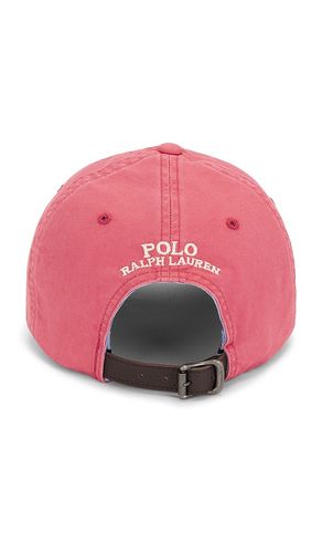 Stretch Twill Classic Sport Cap & Leather Strap in - Polo Ralph Lauren - Modalova