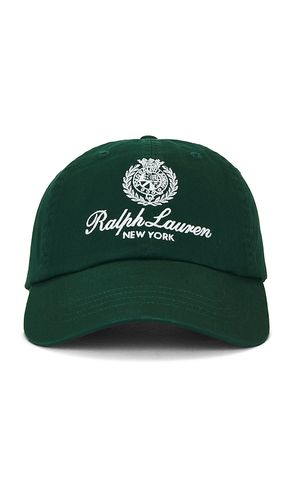 Embroidered script sport cap in color green size all - Polo Ralph Lauren - Modalova