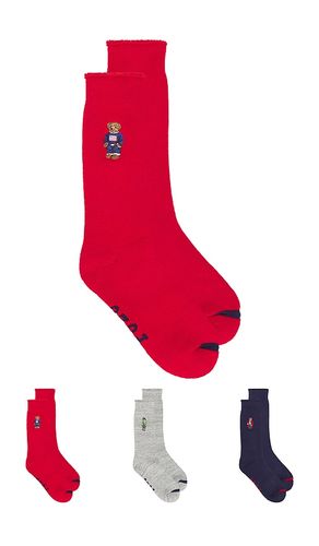 Three Bear Socks Gift Box in - Polo Ralph Lauren - Modalova