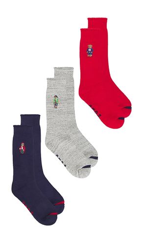 Three Bear Socks Gift Box in - Polo Ralph Lauren - Modalova