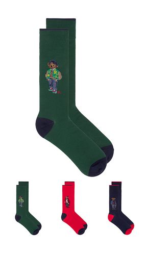 Multi Bear Socks Gift Box in Multi - Polo Ralph Lauren - Modalova