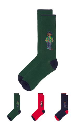 Multi Bear Socks Gift Box in Multi - Polo Ralph Lauren - Modalova