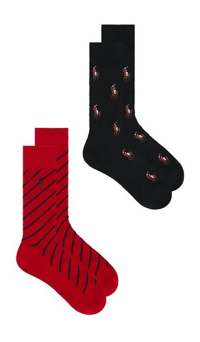 Knit in Pony Slack Socks 2-Pack in - Polo Ralph Lauren - Modalova