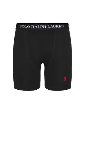 Classic Fit Cotton 3 Pack Boxer Brief in Black. - size L (also in M, S) - Polo Ralph Lauren - Modalova