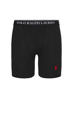 Classic Fit Cotton 3 Pack Boxer Brief in Black. - size S (also in L) - Polo Ralph Lauren - Modalova