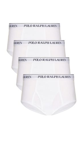 Mid Rise Brief 4 Pack in . - size L (also in S, XL/1X, XXL/2X) - Polo Ralph Lauren - Modalova