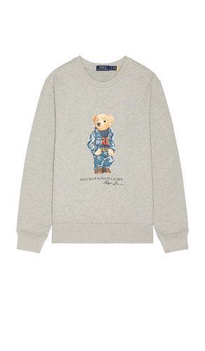 Sudadera bear en color gris talla L en - Grey. Talla L (también en M, S, XL/1X) - Polo Ralph Lauren - Modalova