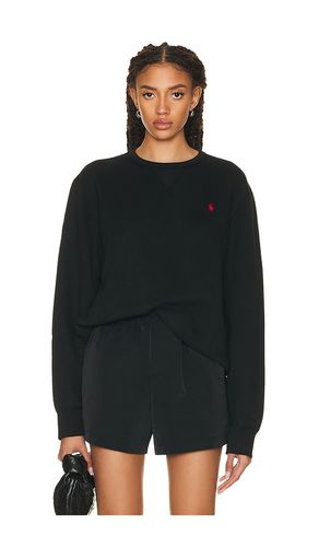 Jersey cuello redondo en color negro talla M en - Black. Talla M (también en S, XS) - Polo Ralph Lauren - Modalova