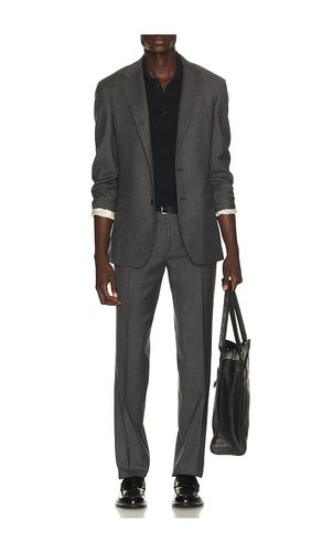Button single breasted sharkskin 2-piece suit in color grey size 40 (also in 42) - Polo Ralph Lauren - Modalova