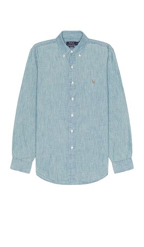 Chambray Sport Shirt in -. Size XL/1X - Polo Ralph Lauren - Modalova